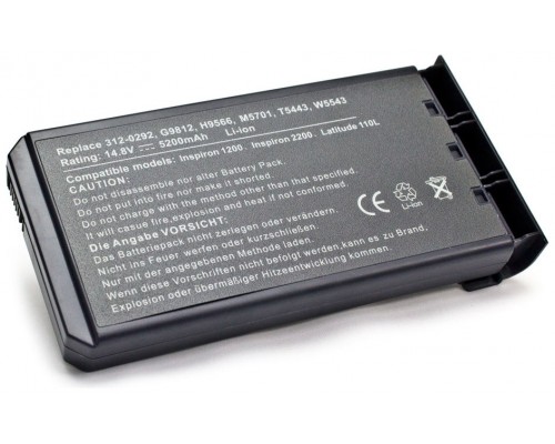 Dell 5200mAh 312-0292, G9812, H9566, M5701