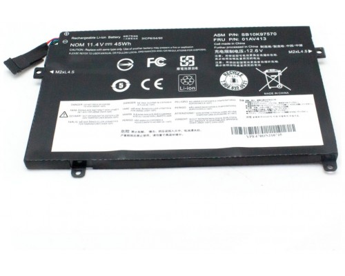 Lenovo 11.4V 45Wh ThinkPad E470 E470C E475 01AV413 01AV412