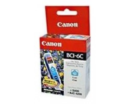 Cartucho tinta canon bci 6c cian