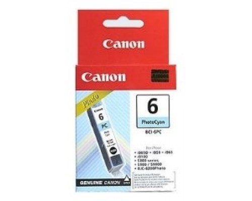 Cartucho tinta canon bci 6pc cian