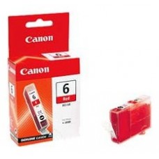 Cartucho tinta canon bci 6r roja