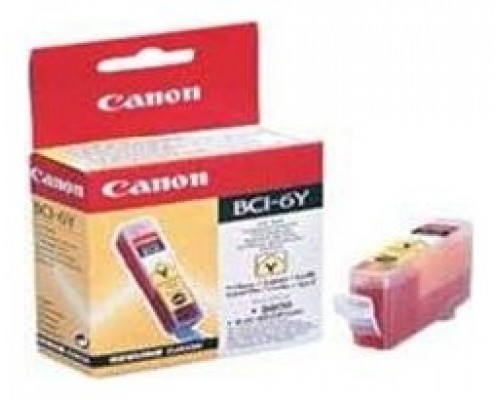 Cartucho tinta canon bci 6y amarillo