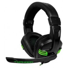 AURICULARES GAMING BG TYPHOON NEGRO MICROFONO ALAMBRICO