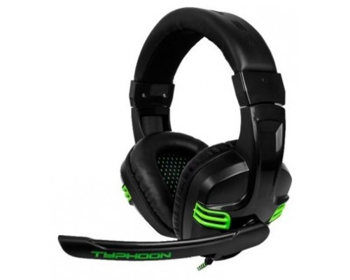 AURICULARES GAMING BG TYPHOON NEGRO MICROFONO ALAMBRICO