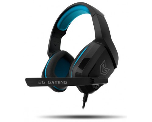 AURICULARES GAMING BG RADAR MULTIPLATAFORMA NEGRO Y AZUL