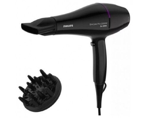 Secador de pelo PHILIPS BHD274/00 Negro 2200W Motor AC