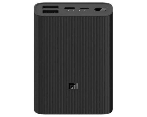 POWERBANK XIAOMI 3 ULTRA COMPACT BATERIA EXTERNA 10000 MAH NEGRO