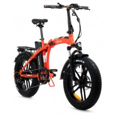 YOUIN Bicicleta Electrica Dubai Naranja Plegable