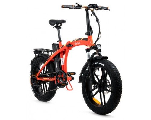 YOUIN Bicicleta Electrica Dubai Naranja Plegable