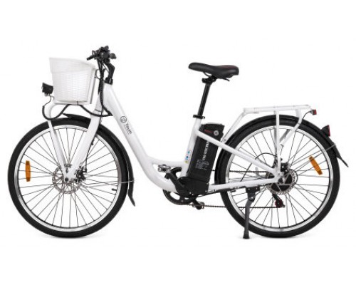 YOUIN YOURIDE Paris - PASEO - RUEDA 26” - BAT. INTEGRADA Y EXTRAIBLE - BLANCA