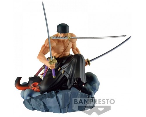 Figura banpresto one piece dioramatic roronoa