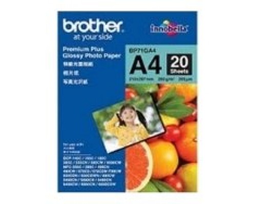 Papel foto brother premium plus lbp71ga4