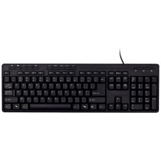 BLUESTORK SLIM MULTIMEDIA USB KEYBOARD - BLACK - SPANISH LAYOUT (BS-KB-MFIRST2/SP)