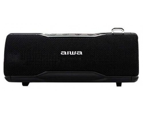 ALTAVOZ BLUETOOTH AIWA BST-500 BLACK BT 5.0 TWS MICRO INTEGRADO 2x12W RMS SUMERGIBLE IP67 BATERIA 2000mAh