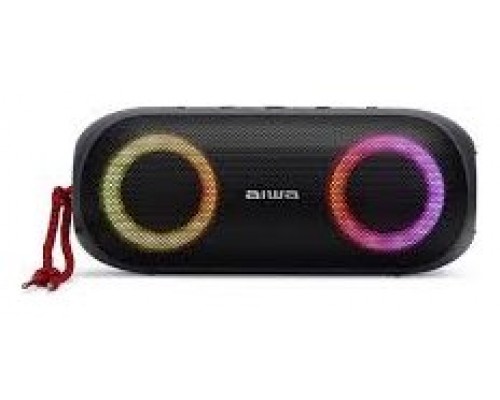 Altavoz portatil aiwa bst - 650 gris 20w