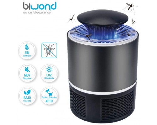 Atrapa Mosquitos InsectFree USB Negro Biwond