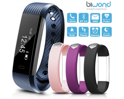 Pulsera Actividad Inteligente Thinband + 4 Correas Biwond