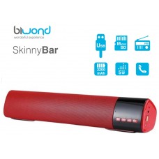 Barra de Sonido 10W SkinnyBar Biwond Rojo