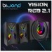 Altavoces Gaming 2x4W + 1 Woofer 8W VISION RGB 2.1 Biwond