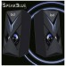 Altavoces Gaming LED Azul 3WX2 SpeakBlue Biwond