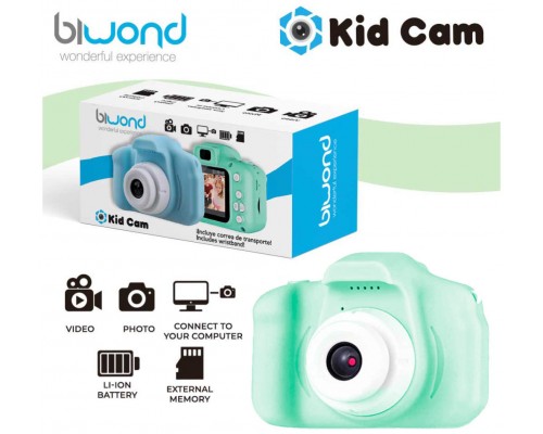 Cámara Infantil Biwond Kid Cam Verde