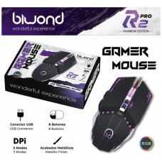 Ratón Gaming Biwond R2 Pro Rainbow Edition