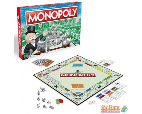 Juego mesa hasbro monopoly clásico español