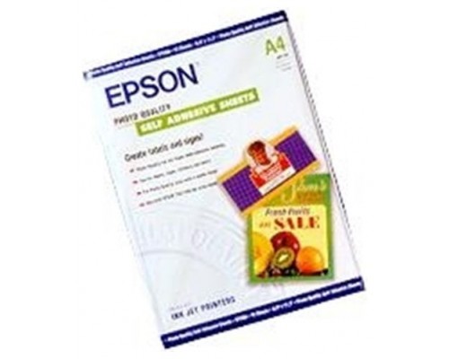 Papel epson autoadhesivo especial hq a4