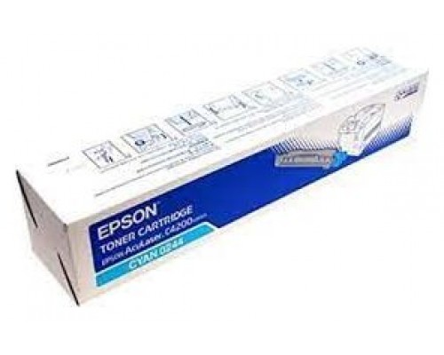 Toner epson c13s050244 cian impresora aculaser