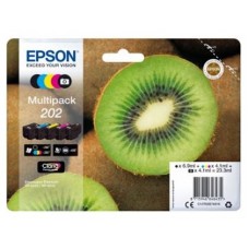 EPSON Multipack 5-colours 202 Claria Premium Ink KIWI