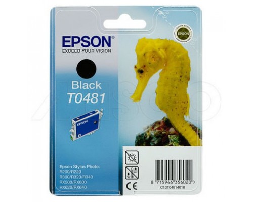 Epson Stylus Photo R-200/220/300/320/340, RX-500/600/620/640 Cartucho Negro