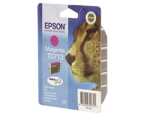 TINTA EPSON T0713 MAGENTA DX4000 5000 6000 7000F