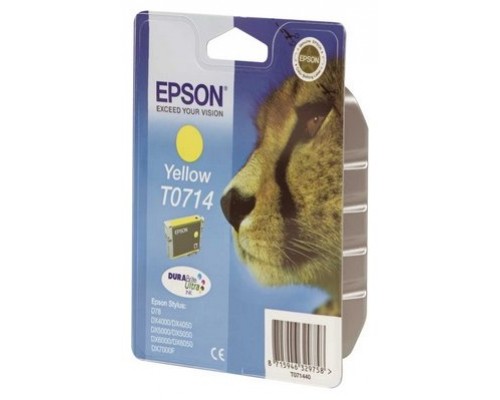 TINTA EPSON T071A AMARILLO DX4000 5000 6000 7000F