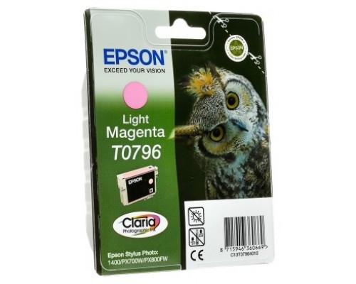 Cartucho tinta epson c13t07964010 magenta claro