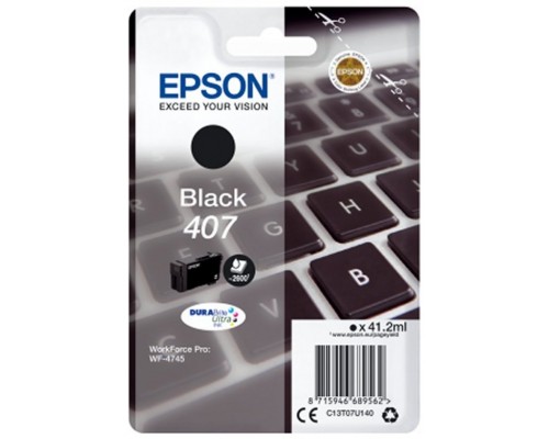 Cartucho tinta epson 407 negro