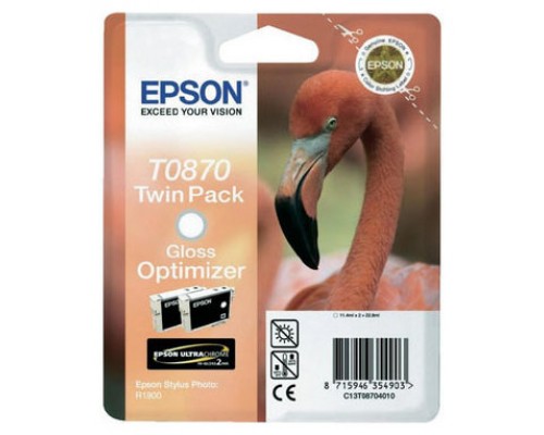 Cartucho tinta epson t0870 optimizador brillo