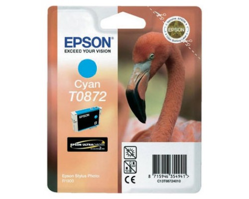 Cartucho tinta epson t087240 cian 11.4ml