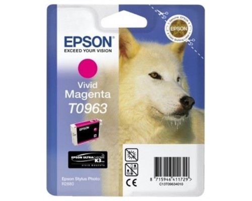 Cartucho tinta epson t096340 magenta vivo