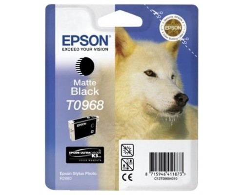 Cartucho tinta epson c13t09684010 negro mate