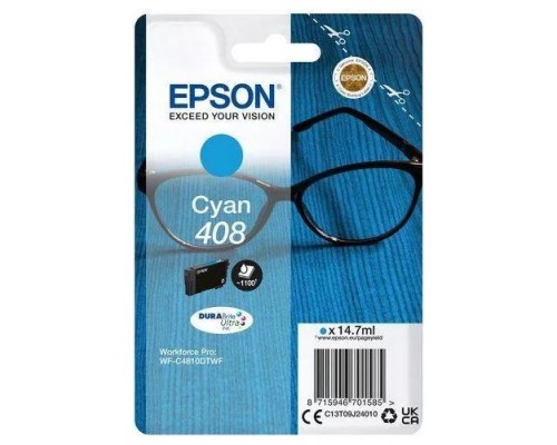 Cartucho tinta epson 408 cian durabrite