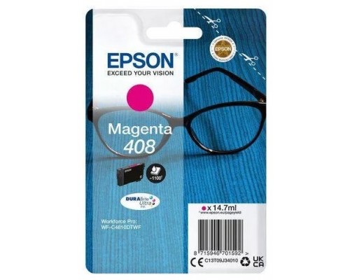 Cartucho tinta epson 408 magenta durabrite