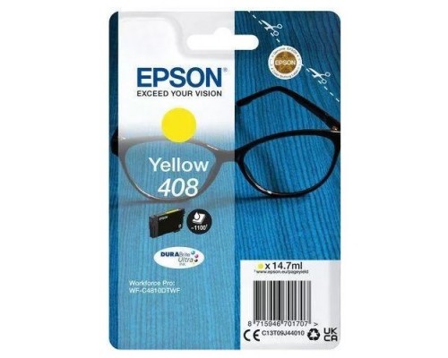 Cartucho tinta epson 408 amarillo durabrite