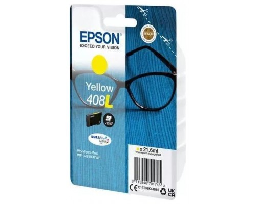 Cartucho tinta epson 408l amarillo durabrite