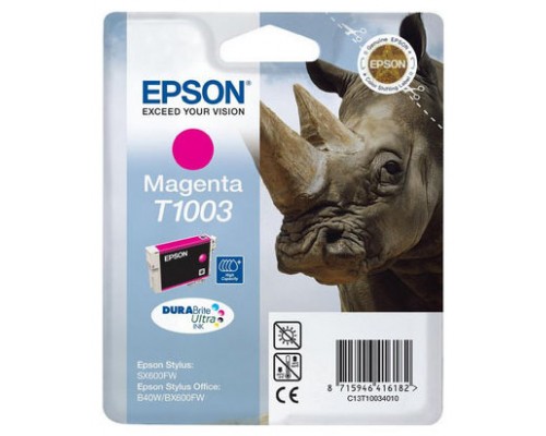 Cartucho tinta epson c13t10034010 magenta 11.1ml