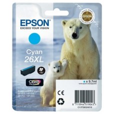 Epson Claria Premium Cartucho Cian 26XL Alta Capacidad Expression Premium XP-510