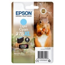 EPSON Singlepack Light Cyan 378XL Claria Photo HD Ink