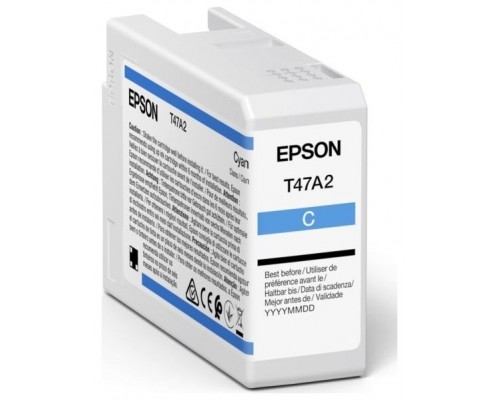 EPSON  Singlepack Cyan T47A2 UltraChrome Pro 10 ink 50ml SC-P900