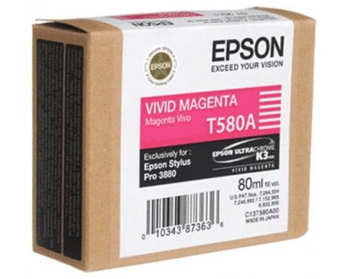 Epson Stylus Pro-3880 Cartucho Magenta Vivo (80ml)