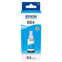 Epson Botella Tinta Ecotank T6641 Cyan