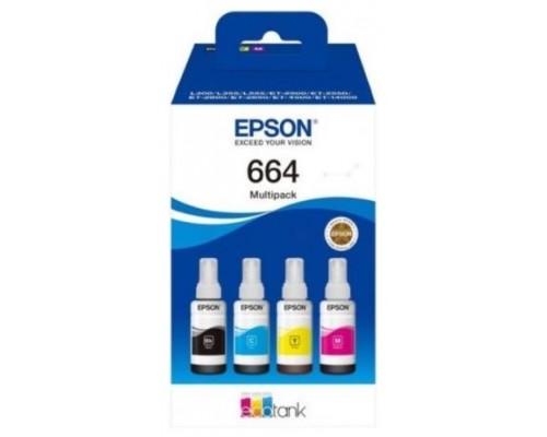 BOTELLA EPSON 664 PACK DE 4